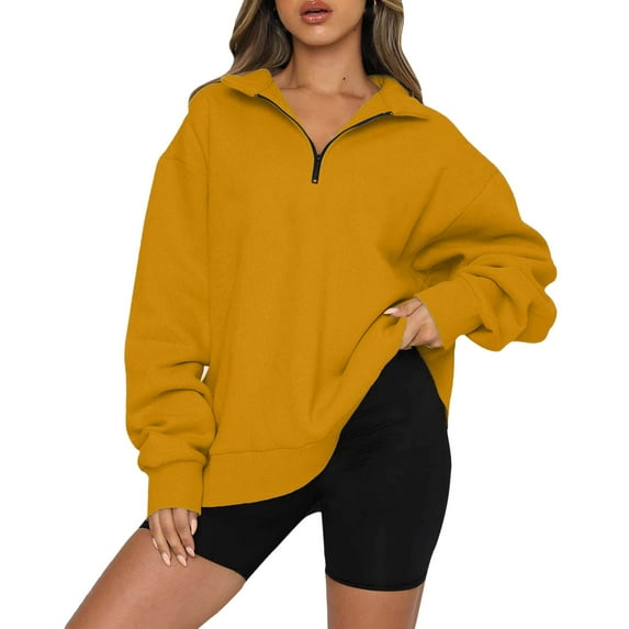 Patlollav Sweaters Clearance Womens Tops Plus Size Long Sleeve Shirts Pullover