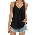 thumbnail image 1 of Patlollav Tank Top for Women Under $10.00, Sleeveless Camisole for Women Casual Solid Color Short-Sleeve Tank Top, 1 of 6