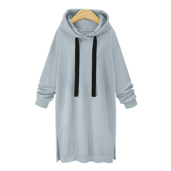 Patlollav Winter Fall Sweatshirts for Women,Ladies Long Velvet Loose Casual Long Sleeve Hooded Tops