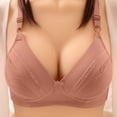 thumbnail image 1 of Patlollav Woman Plus Size Bras Comfortable Hollow Out Perspective Bra, 1 of 6