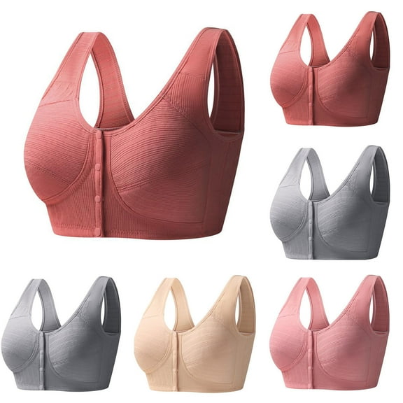 Patlollav Womans Bra Plus Size Extra-Elastic Wirefree Casual Sexy Lingerie