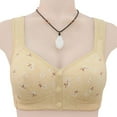 thumbnail image 1 of Patlollav Womans Bras Embroidered Glossy Comfortable Breathable Bra Underwear No Rims, 1 of 3