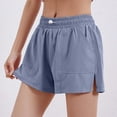 thumbnail image 1 of Patlollav Women Fake Two Piece Sports Shorts Fitness Running Pants Loose Breathable Quick Dried Yoga Shorts, 1 of 6