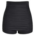 thumbnail image 1 of Patlollav Women Plus Size High Waist Bikini Bottoms Swim Briefs Beach Shorts Ruched Bottom, 1 of 6