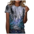 thumbnail image 1 of Patlollav Women Shirts Summer Short Sleeve Tops, 1 of 6