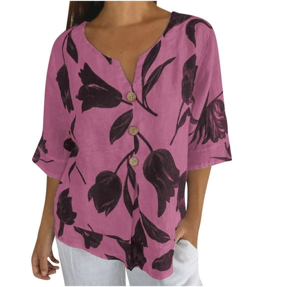 Patlollav Women Tees Under $10,Womens Summer Tops Solid Casual Trendy Short Sleeve T Shirts Scoop Neck Tee Shirts