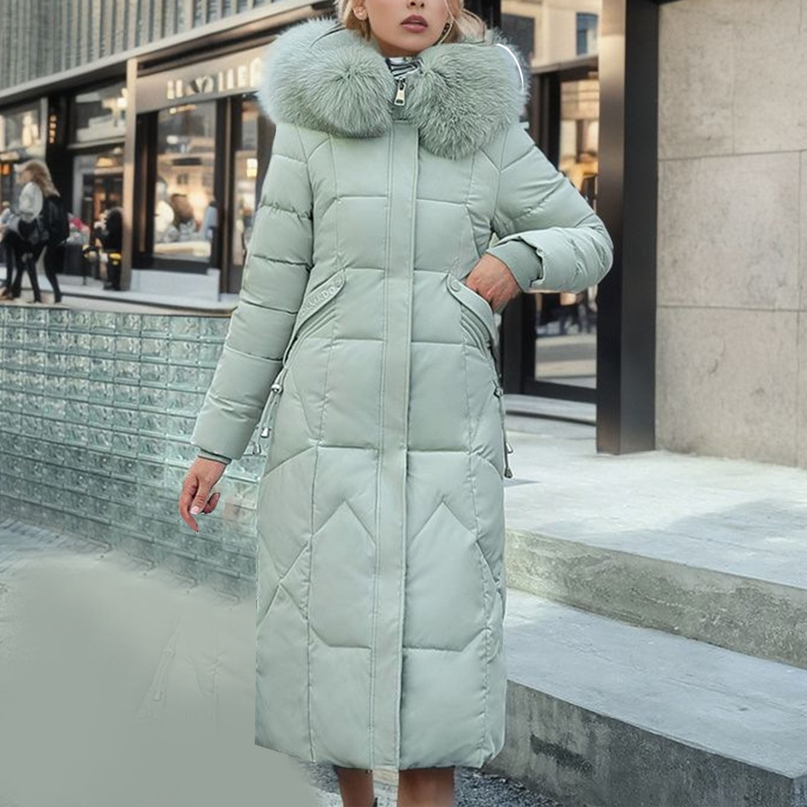 Maxi down puffer coat hotsell