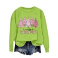 thumbnail image 1 of Patlollav Womens Christmas Sweatshirts Round Neck Printed Loose Long Sleeve Winter Topss, 1 of 6