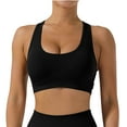 thumbnail image 1 of Patlollav Womens Bras,Womens Seamless Lightweight High Elastic Breathable Shock-Absorbing Running Sports Fitness Yoga Bra, 1 of 4
