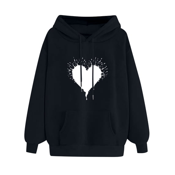 Patlollav Hoodies Woman Autumn Winter Hoodie Sweatshirt Long Sleeved Comfortable Pullover Tops with Pockets