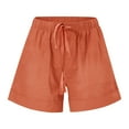 thumbnail image 1 of Patlollav Womens Comfy Drawstring Casual Elastic Waist Loose Shorts Pants 2022, 1 of 6