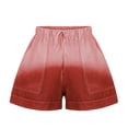 thumbnail image 1 of Patlollav Womens Comfy Summer Tie-Dye Shorts Drawstring Elastic Waist Pockets Casual Pants, 1 of 6