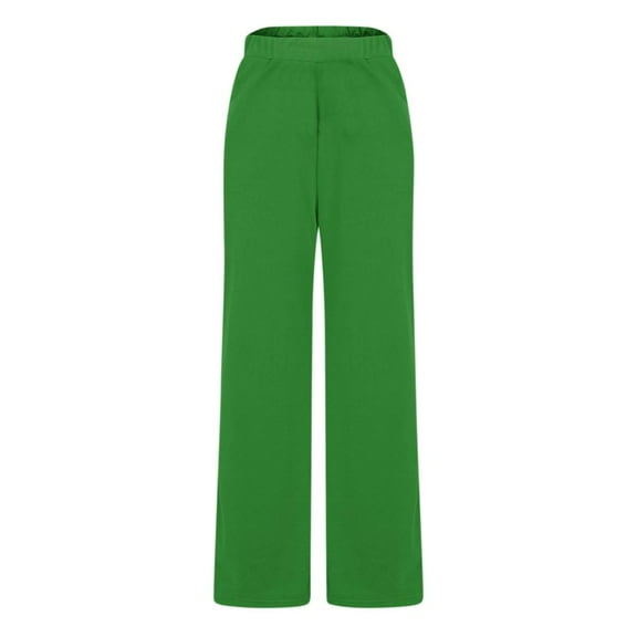 Patlollav Womens Cropped Pants Summer Beach Pants Crop Wide Leg Pants Loose Yoga Trousers with Pockets