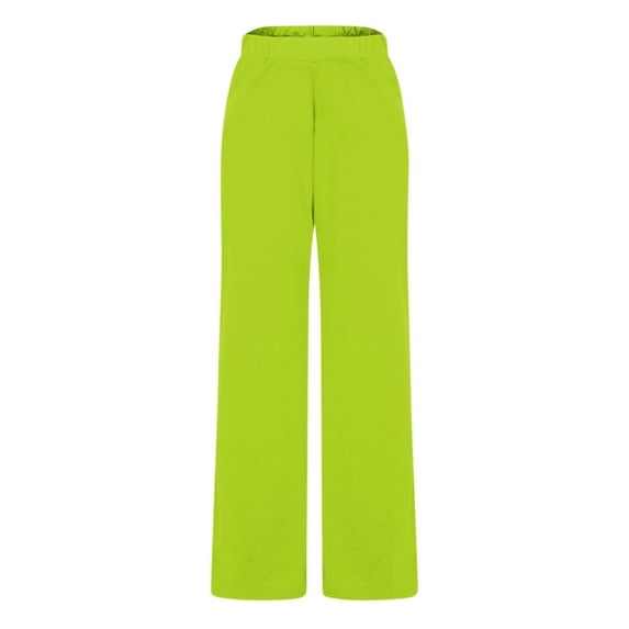 Patlollav Womens Cropped Pants Summer Beach Pants Crop Wide Leg Pants Loose Yoga Trousers with Pockets