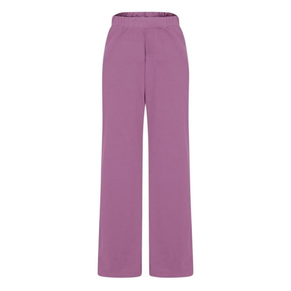 Patlollav Womens Cropped Pants Summer Beach Pants Crop Wide Leg Pants Loose Yoga Trousers with Pockets