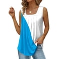 thumbnail image 1 of Patlollav Womens Fashion Print Vest Round-Neck Loose Sleeveless T-Shirt Tops, 1 of 6