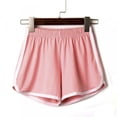 thumbnail image 1 of Patlollav Womens Fashion Solid Color Casual Wide Leg Ruffle Loose High Waist Shorts Pants, 1 of 6