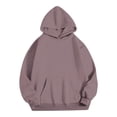thumbnail image 1 of Patlollav Womens Oversized Hoodies Casual Long Sleeve Fleece Sweatshirts Pullover Sweaters Teen Girls Preppy Tops Clothes, 1 of 1