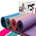 thumbnail image 1 of Small Yoga Mat 15Mm Thick Anti-Skid Sports Fitness Mat Home Gym Floor Gymnastics Workout Mats, 1 of 7