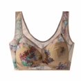 thumbnail image 1 of Patlollav Womens Plus-Size Bras Floral Lace Accessorized Daily Bra without Underwire, 1 of 3