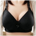 thumbnail image 1 of Patlollav Womens Plus Size Bras No Steel Ring Push Up Underwear Vest-Style Sleep Bra, 1 of 6