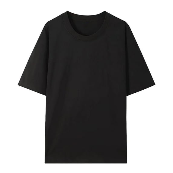 Patlollav Womens Plus Size,Unisex Men And Women's Tops Blouses Summer Tunic Tops Short Sleeve Shirts