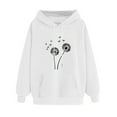 thumbnail image 1 of Patlollav Trendy Winter Sweatshirts for Women Long Sleeve Hoodies Fall Fashion Sweatshirt Pullover with Pocket, 1 of 6