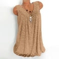 thumbnail image 1 of Patlollav Womens Tank Top V-Neck Sleeveless Casual T-Shirts, 1 of 6
