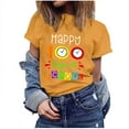 thumbnail image 1 of Patlollav Womens Tops Ladies Multi-Color Short Sleeve T-Shirt Graphic Print Tops, 1 of 6
