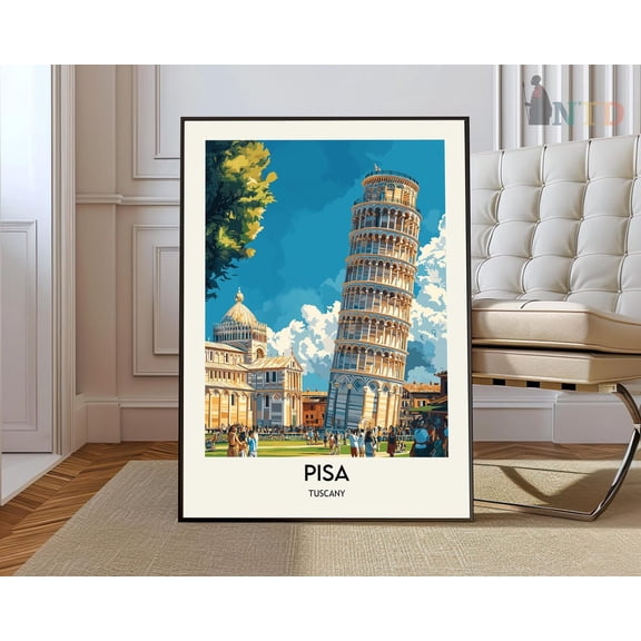 Patmos Greece Travel Poster Wall Art Unframed Paper Print