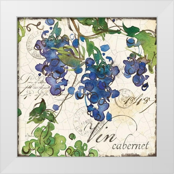 Paton, Julie 15x15 White Modern Wood Framed Museum Art Print Titled - Vin Sq I