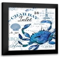 thumbnail image 1 of Paton, Julie 20x20 Black Modern Framed Museum Art Print Titled - Crab Bay Inlet, 1 of 5