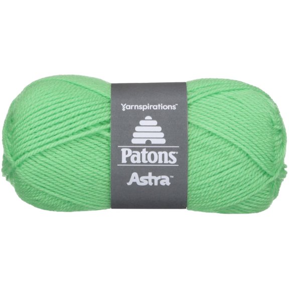Patons Astra Yarn - Solids-Hot Green