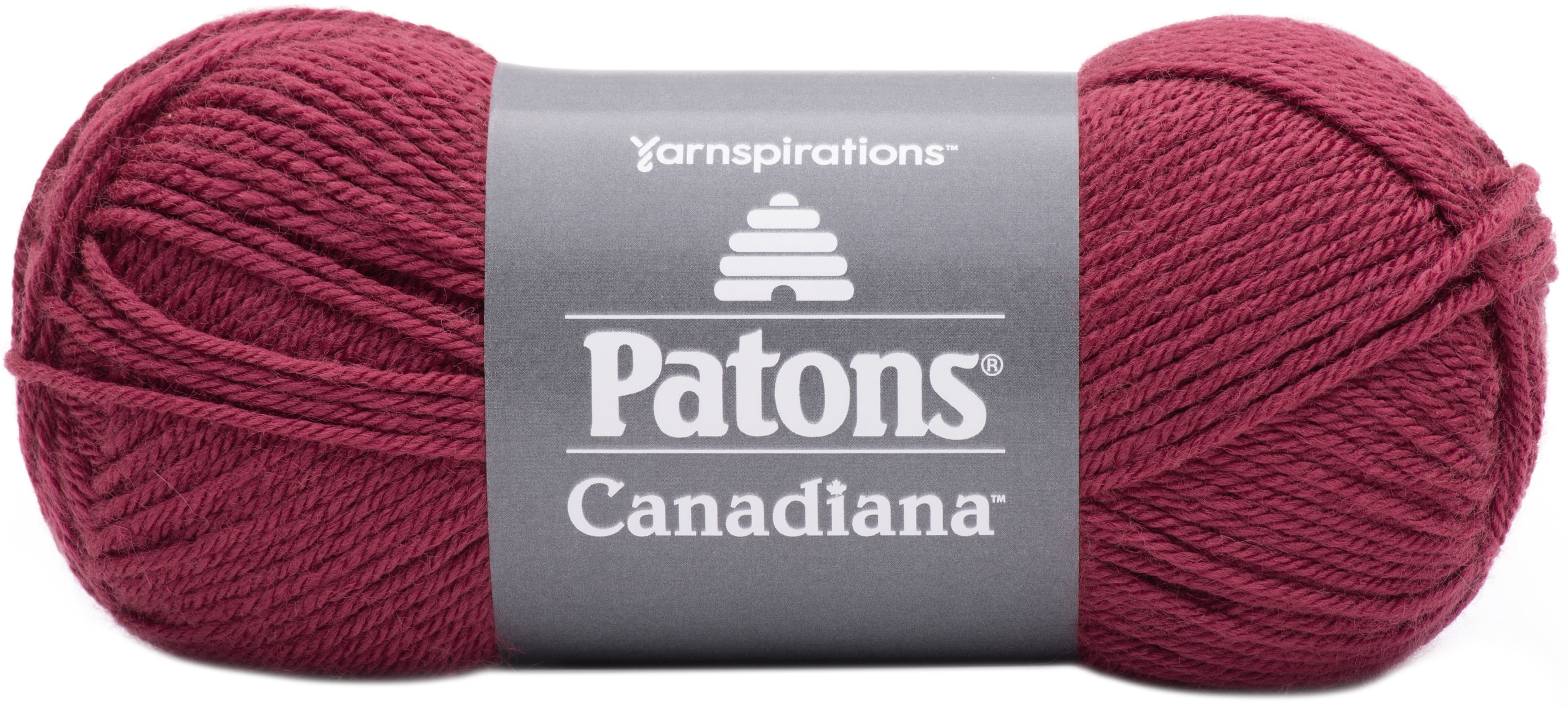 SPINRITE Patons Canadiana Yarn - Solids-Mossberry