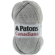 Patons Canadiana Yarn - Solids-Pale Grey Mix