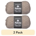 thumbnail image 1 of (2 pack) Patons Classic Wool Roving Yarn, 3.5 oz, Natural, 1 Ball, 1 of 4