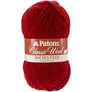 Patons Classic Wool Dark Gray Yarn - 5 Pack of 3.5oz/100g - Wool - 5 Bulky  - 120 Yards - Knitting/Crochet