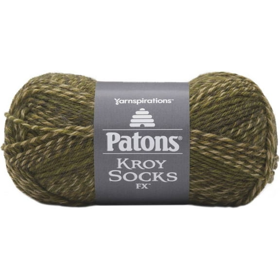 Patons Kroy Socks FX Yarn-Mossy