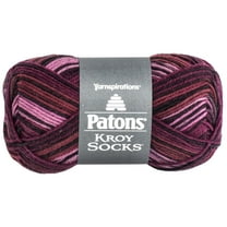 Patons Kroy Socks Yarn-Amethyst Stripes