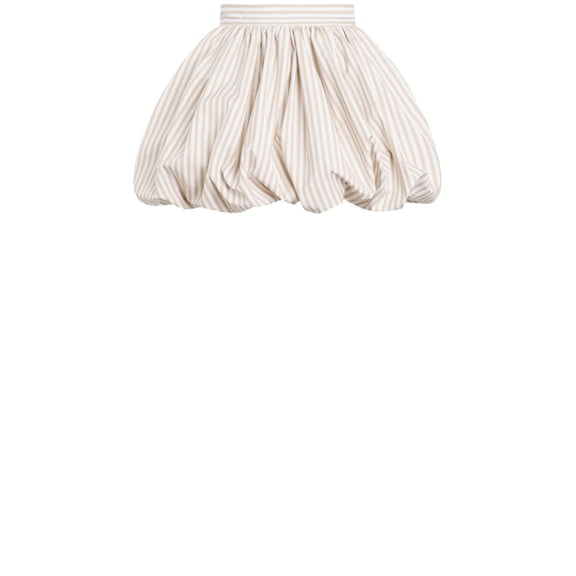Patou Cotton Bloomer Skirt With Striped Pattern (Women's)
