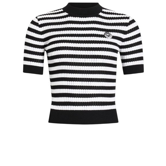 Patou Cotton Sweater With Striped Pattern (Women's)
