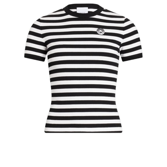 Patou Cotton T-Shirt With Striped Pattern (Women's)