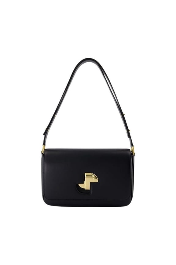 Women's Jp Classic Shoulder Bag - Leather - Black Black