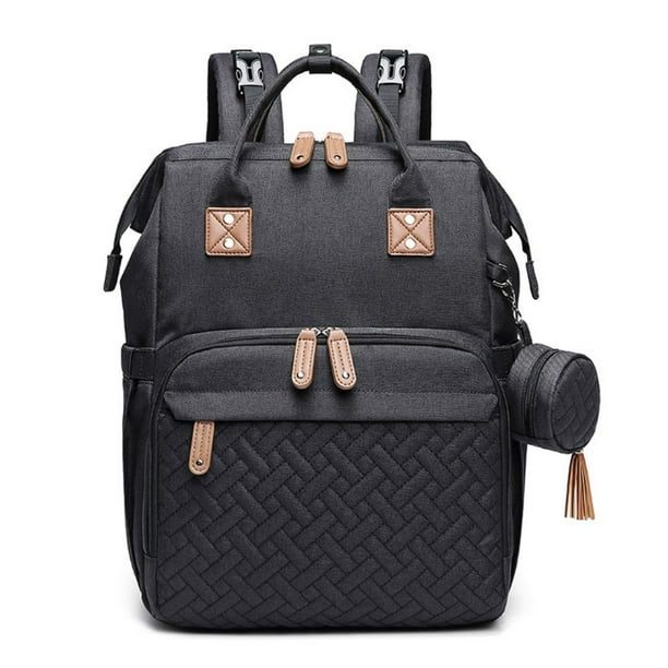 Patpat Baby Diaper Bag Backpack Folding Bed Baby Bag Portable Large Capacity Maternity Baby Bag with Detachable Pacifier Bag and Diapers Changing Pad Walmart Business Supplies