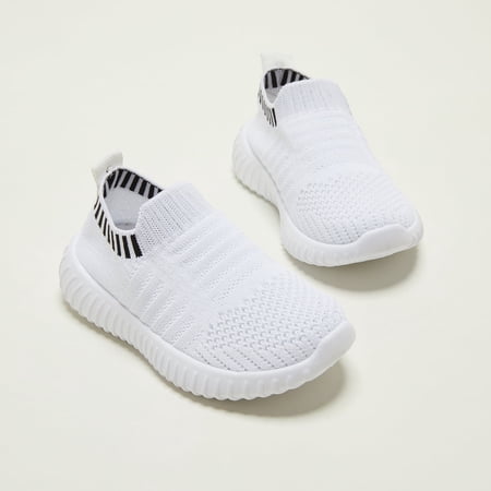 PatPat Girls Boys Shoes Breathable Slip On Shoes Tennis Back to School Sneakers (Toddler to Little Kid)