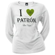 PatrÃ³n - I Love PatrÃ³n Juniors Long Sleeve T-Shirt