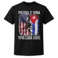 thumbnail image 1 of Patria y Vida Cuba Libre Graphic T-Shirt, Unisex Classic Fit Cotton Tee, 1 of 9