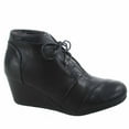 thumbnail image 1 of Patricia-1 Women's Casual Oxford Ankle Booties Lace up Low Wedge Shoes, 1 of 2