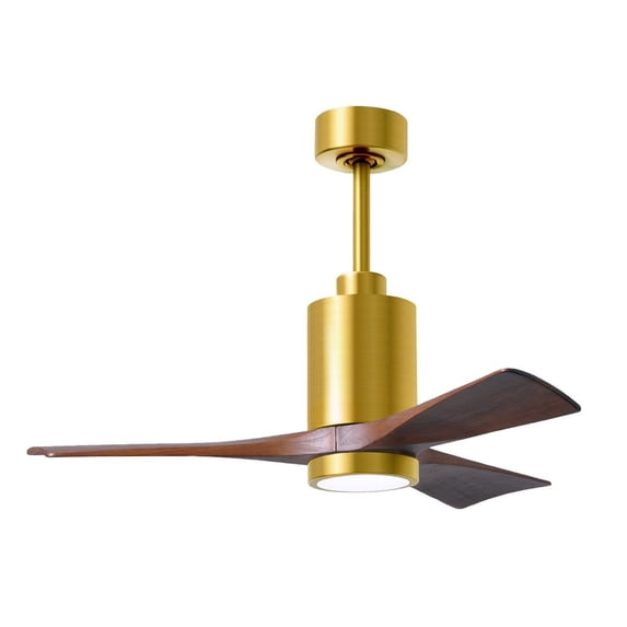 Matthews Fans - Patricia-3 Three Blade Ceiling Fan with LED Light Kit in
