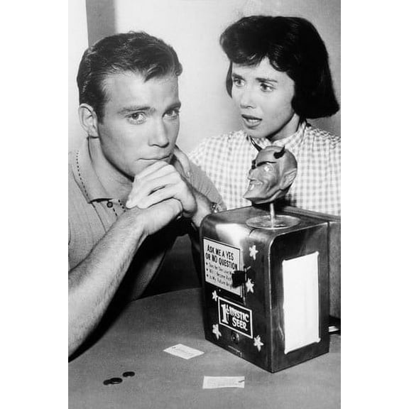 Patricia Breslin William Shatner The Twilight Zone Nick Of Time 24X36 Poster